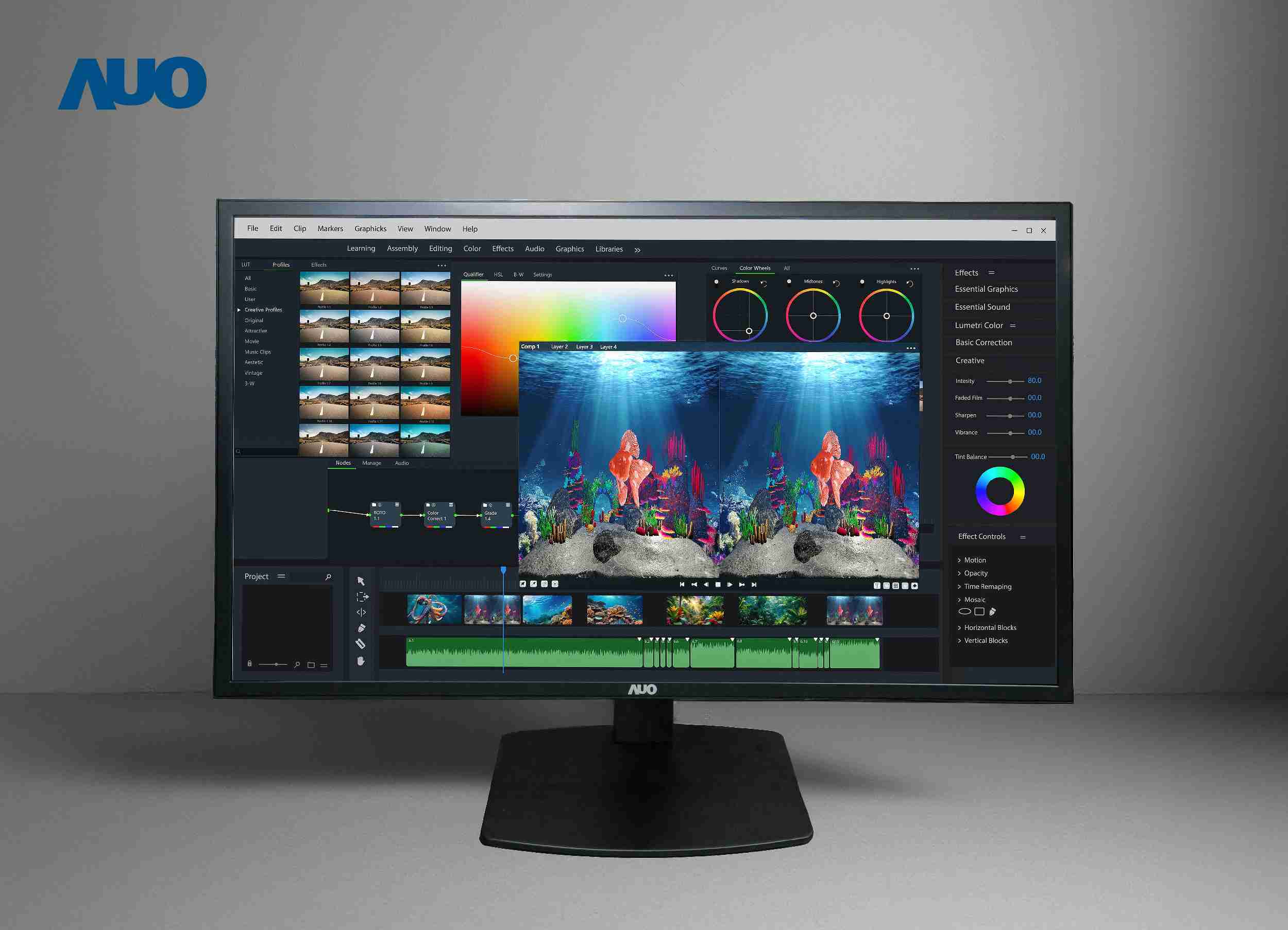 龙门国际开发32吋2D/3D专业桌上型显示器，，，拥有8K4K超高分辨率，，，并以低串扰算法优化3D显示效果，，搭载自动眼球追踪功能，，，，能实时调整3D图像，，，，进行实时2D与3D无缝共存窗口，，，，提供图像设计工作者突破二维接口的崭新工作氛围与效率